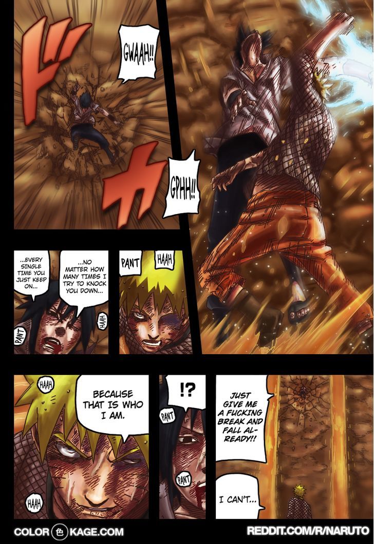 Naruto - Vol.72 Chapter 698.1 : Naruto And Sasuke (5)