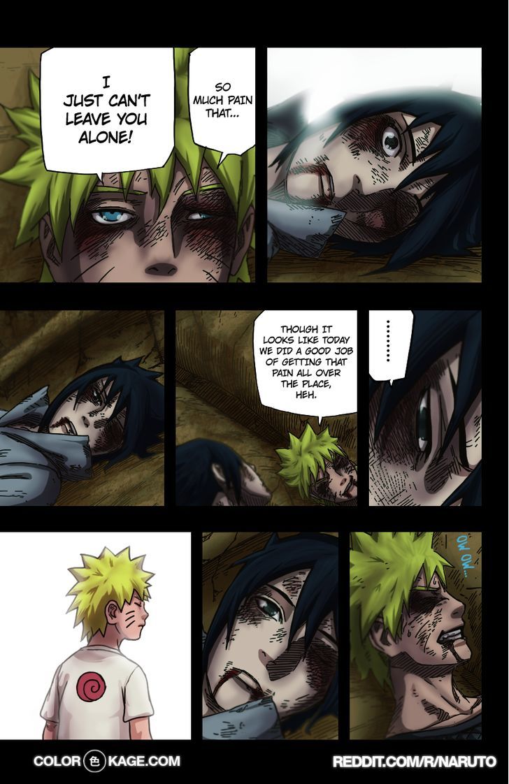 Naruto - Vol.72 Chapter 698.1 : Naruto And Sasuke (5)