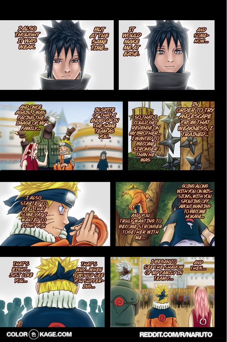 Naruto - Vol.72 Chapter 698.1 : Naruto And Sasuke (5)