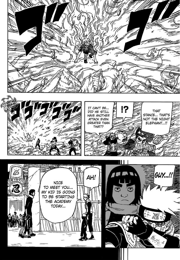 Naruto - Vol.70 Chapter 672 : Night Guy...!!