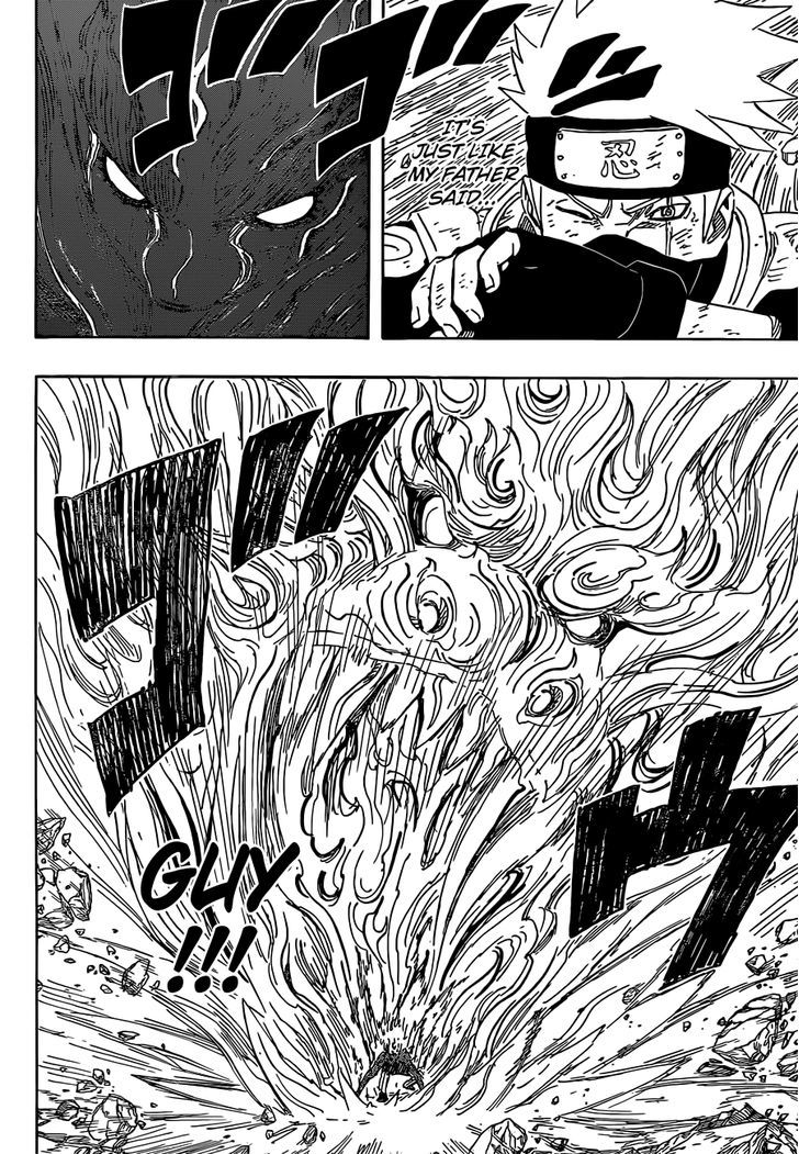 Naruto - Vol.70 Chapter 672 : Night Guy...!!