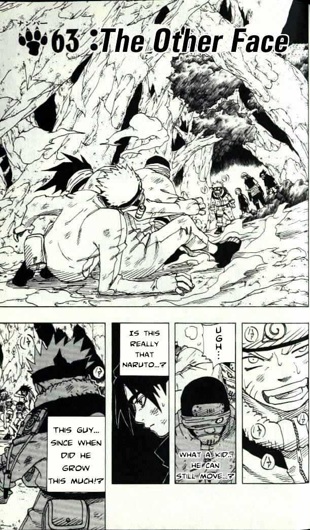 Naruto - Vol.7 Chapter 63 : The Other Face