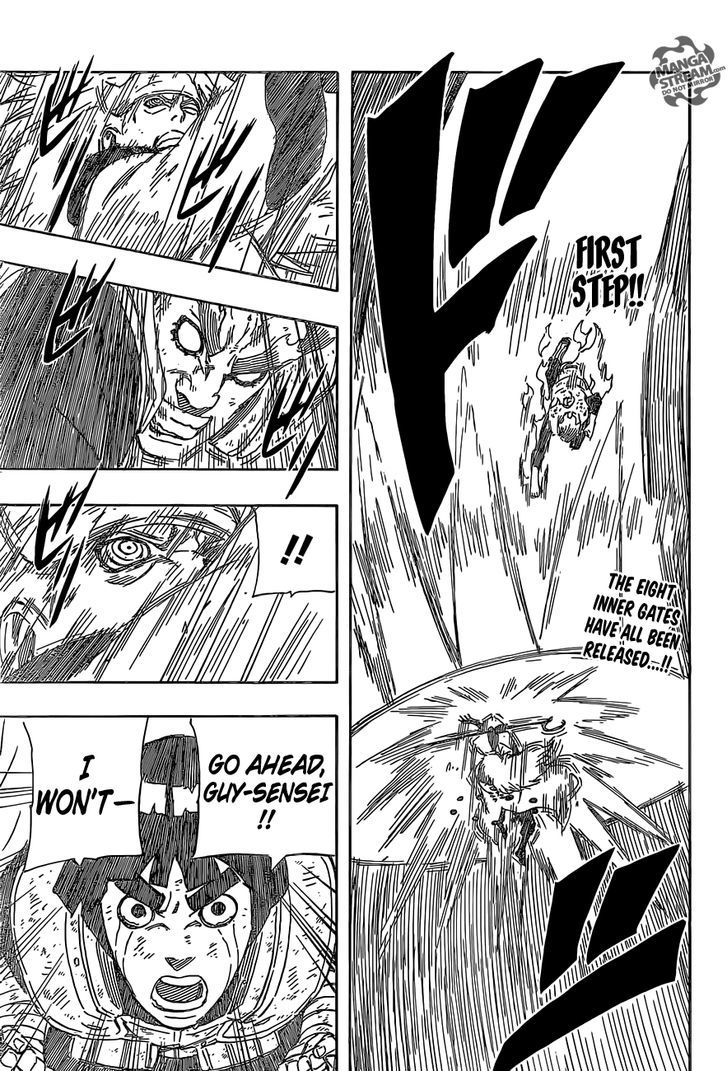 Naruto - Vol.70 Chapter 669 : Eight Inner Gates Battle Formation...!!