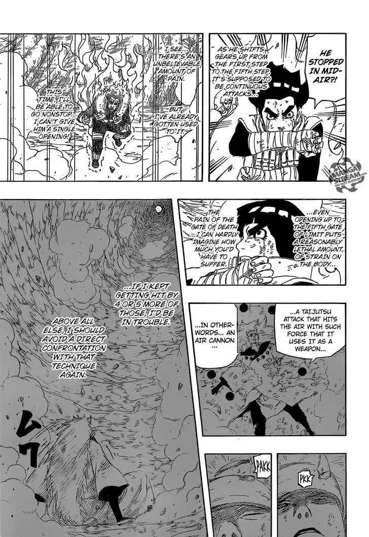 Naruto - Vol.70 Chapter 669 : Eight Inner Gates Battle Formation...!!