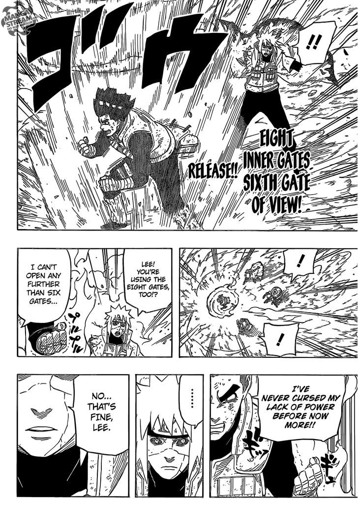 Naruto - Vol.70 Chapter 669 : Eight Inner Gates Battle Formation...!!