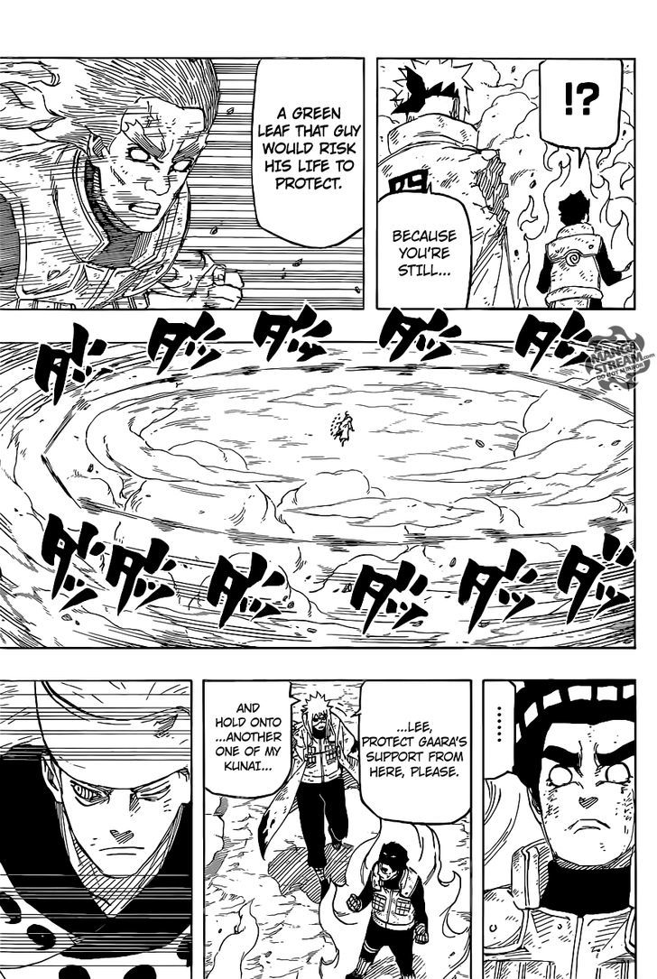 Naruto - Vol.70 Chapter 669 : Eight Inner Gates Battle Formation...!!