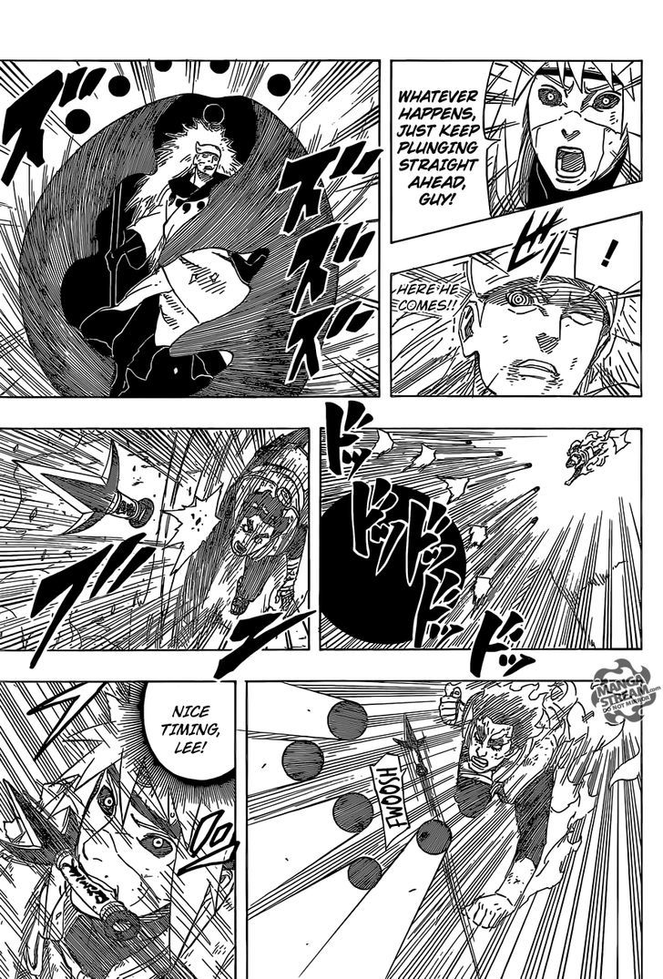 Naruto - Vol.70 Chapter 669 : Eight Inner Gates Battle Formation...!!