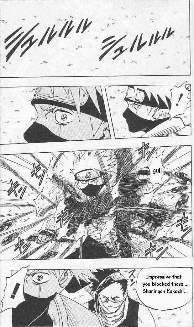 Naruto - Vol.3 Chapter 26 : Crumbling Sharingan