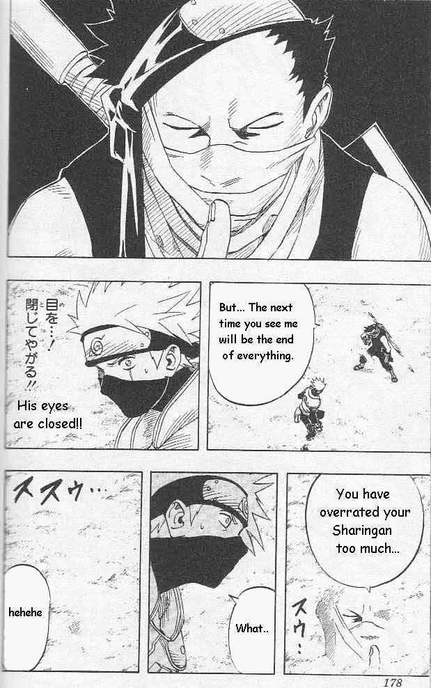 Naruto - Vol.3 Chapter 26 : Crumbling Sharingan