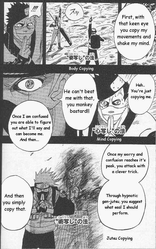 Naruto - Vol.3 Chapter 26 : Crumbling Sharingan