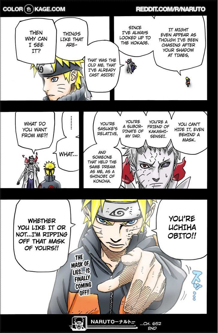 Naruto - Vol.68 Chapter 652.1 : Naruto’s Inner Conflict