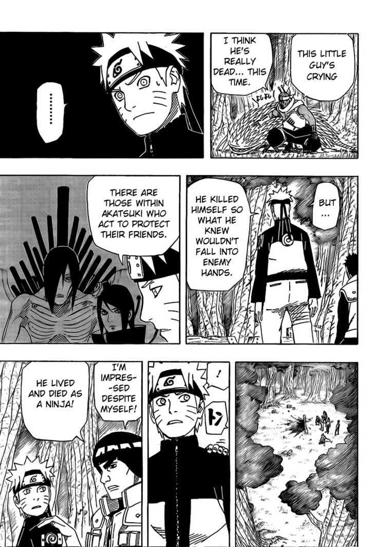 Naruto - Vol.54 Chapter 508 : A Ninja's Death