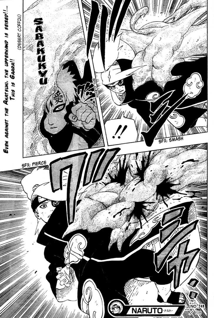 Naruto - Vol.28 Chapter 248 : Ambushing The Sand