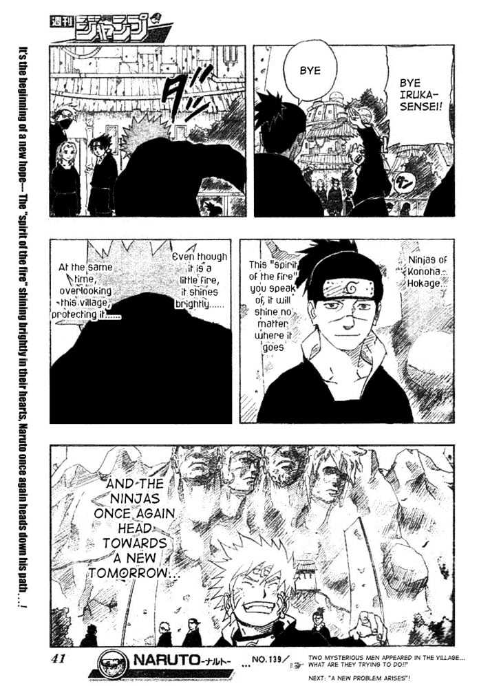 Naruto - Vol.16 Chapter 139 : That Person's Name Is...?