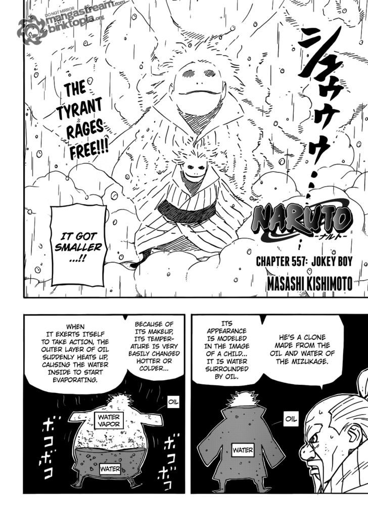 Naruto - Vol.59 Chapter 557 : Jokey Boy