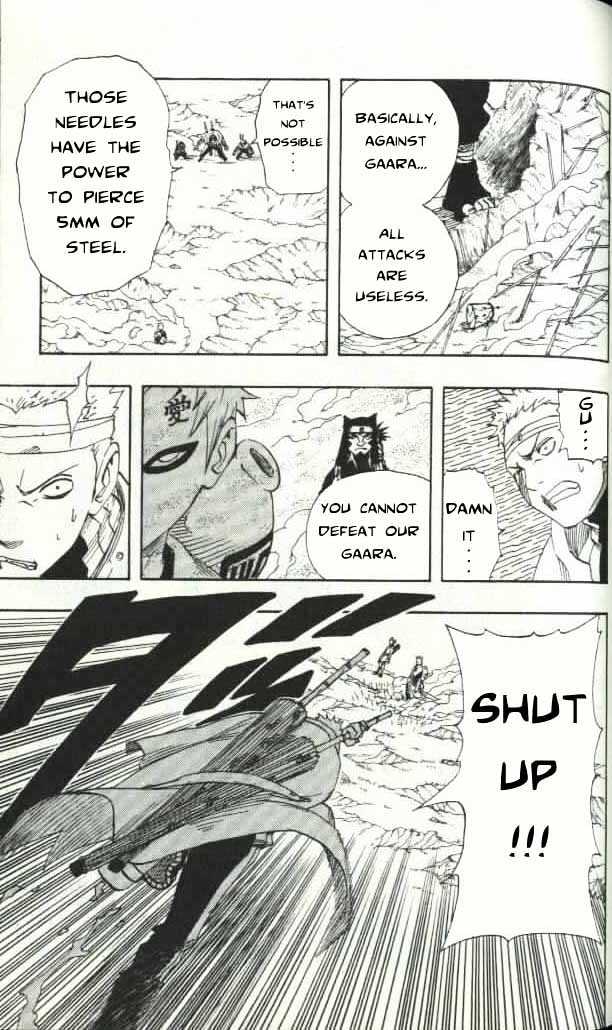 Naruto - Vol.7 Chapter 59 : Tragedy Of Sand!!