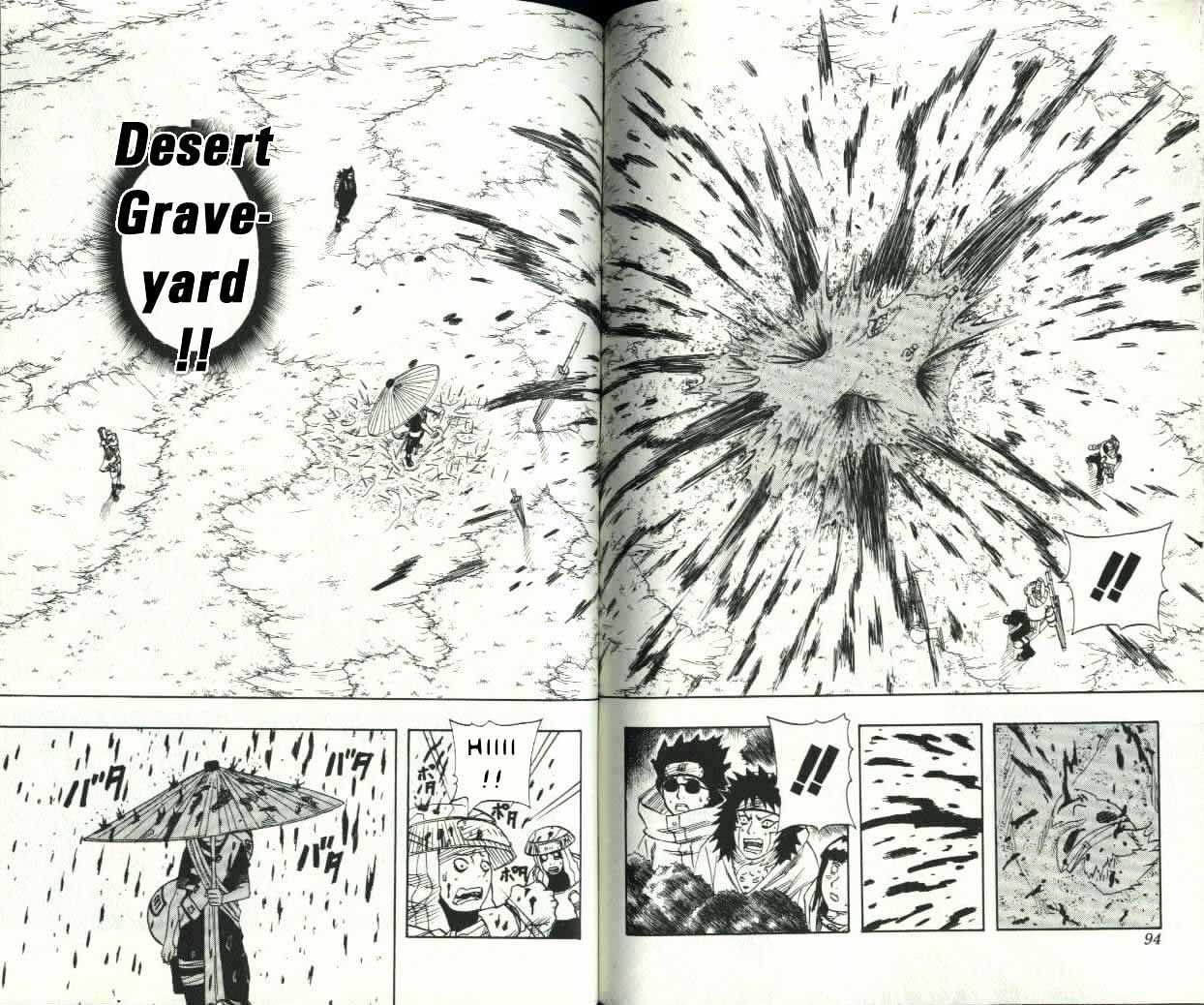 Naruto - Vol.7 Chapter 59 : Tragedy Of Sand!!