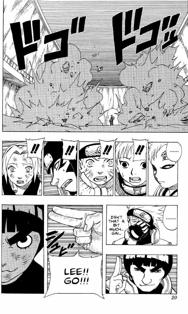 Naruto - Vol.10 Chapter 82 : Lee's Secret!!