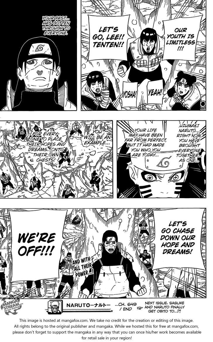 Naruto - Vol.68 Chapter 649 : The Will Of The Shinobi