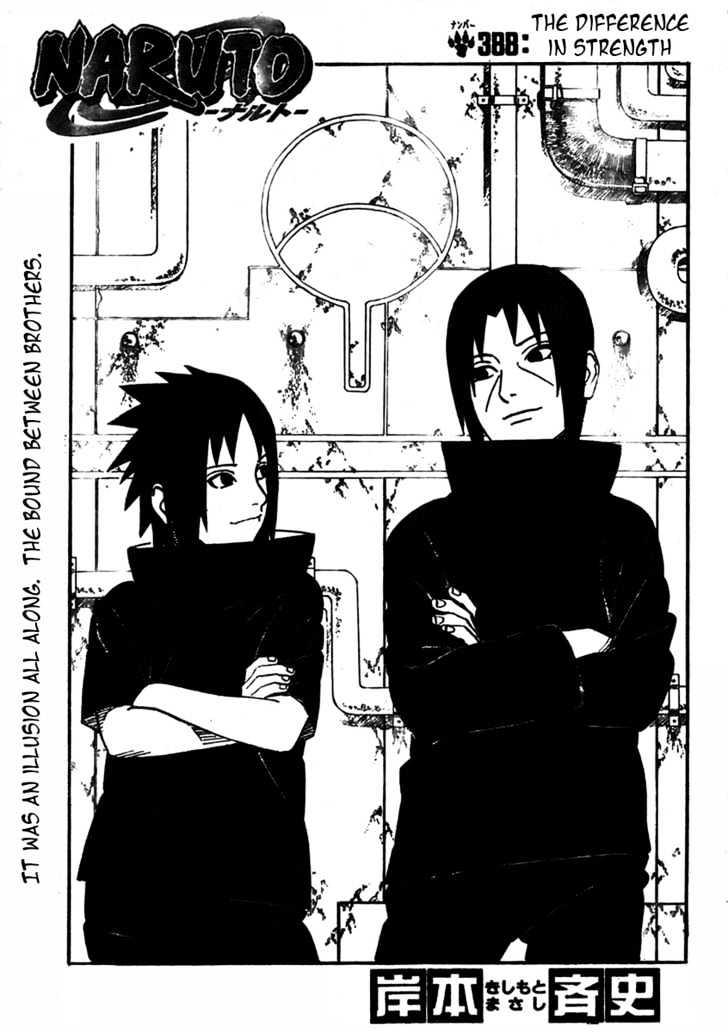 Naruto - Vol.42 Chapter 388 : The Difference In Strength