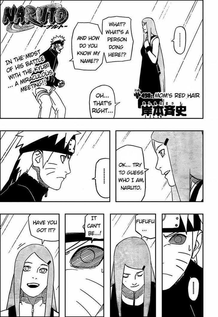 Naruto - Vol.53 Chapter 498 : Mom's Red Hair