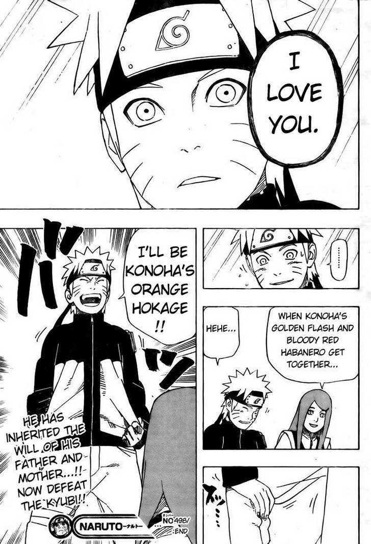 Naruto - Vol.53 Chapter 498 : Mom's Red Hair