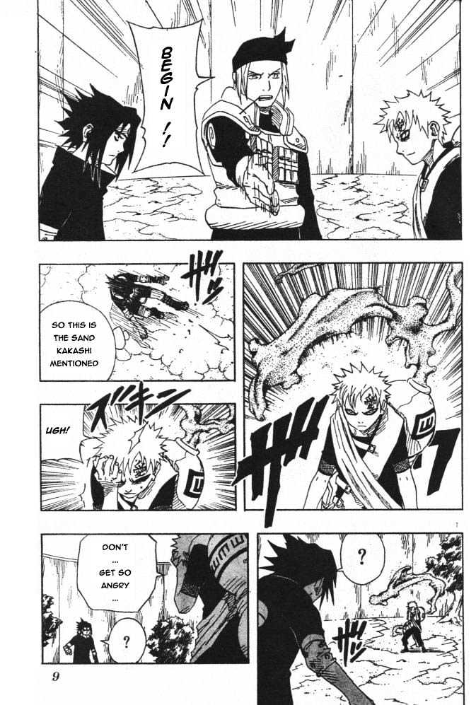 Naruto - Vol.13 Chapter 111 : Sasuke Vs. Gaara