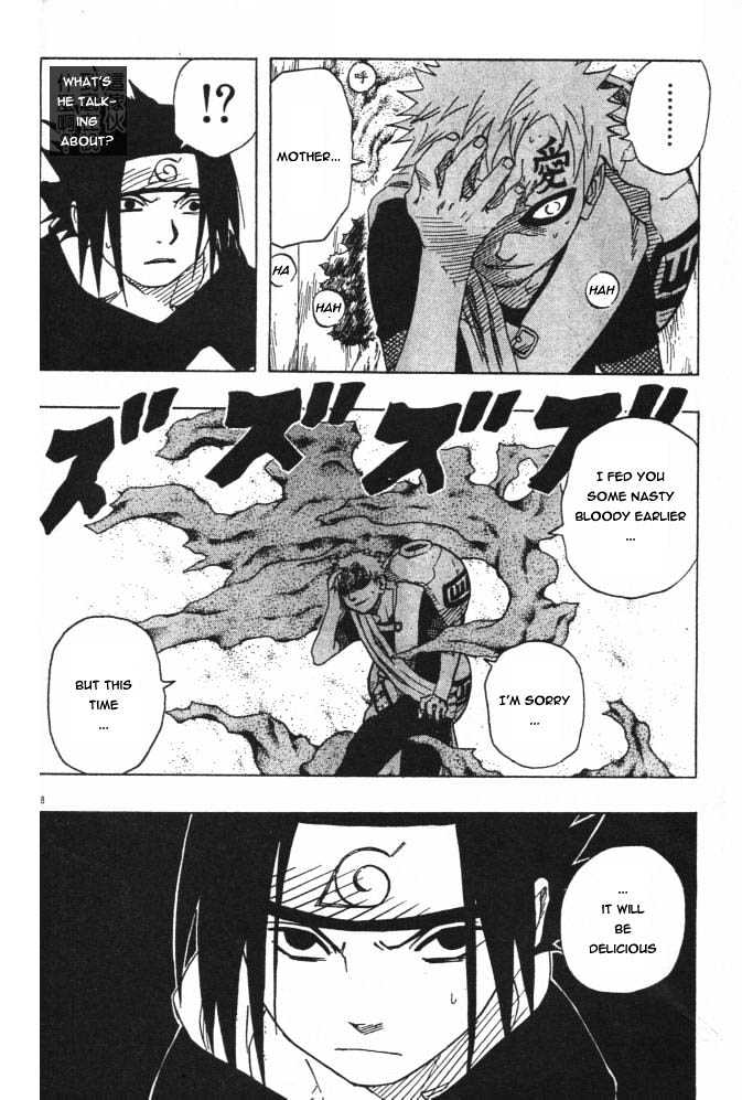 Naruto - Vol.13 Chapter 111 : Sasuke Vs. Gaara