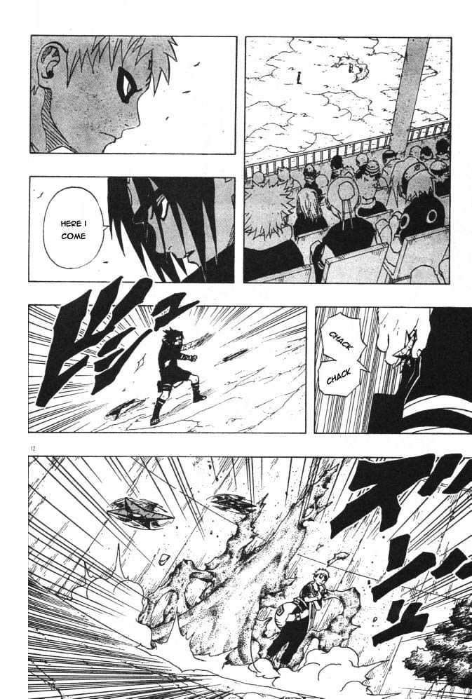 Naruto - Vol.13 Chapter 111 : Sasuke Vs. Gaara