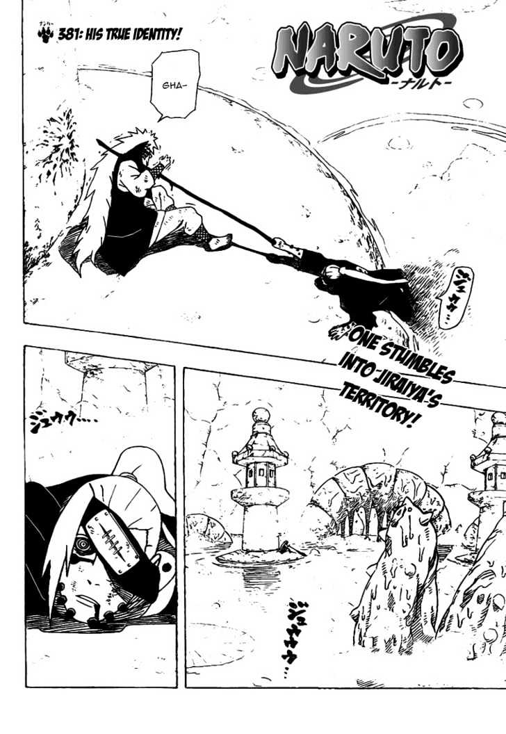 Naruto - Vol.42 Chapter 381 : His True Identity!