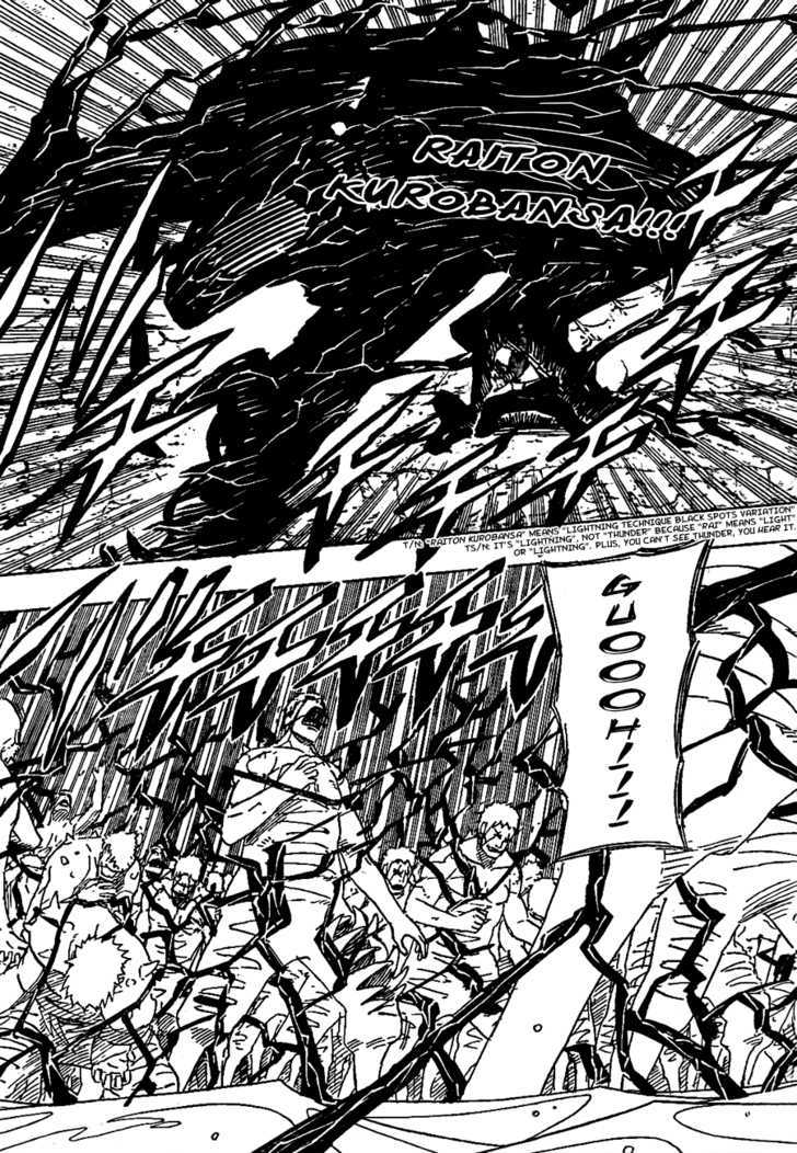 Naruto - Vol.56 Chapter 526 : Fierce Battle! Darui's Unit!!