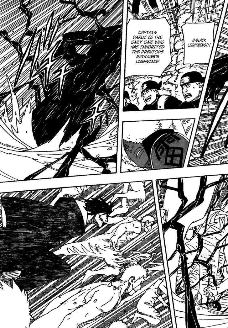 Naruto - Vol.56 Chapter 526 : Fierce Battle! Darui's Unit!!