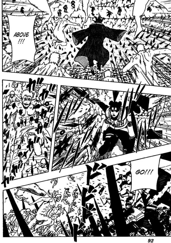 Naruto - Vol.56 Chapter 526 : Fierce Battle! Darui's Unit!!