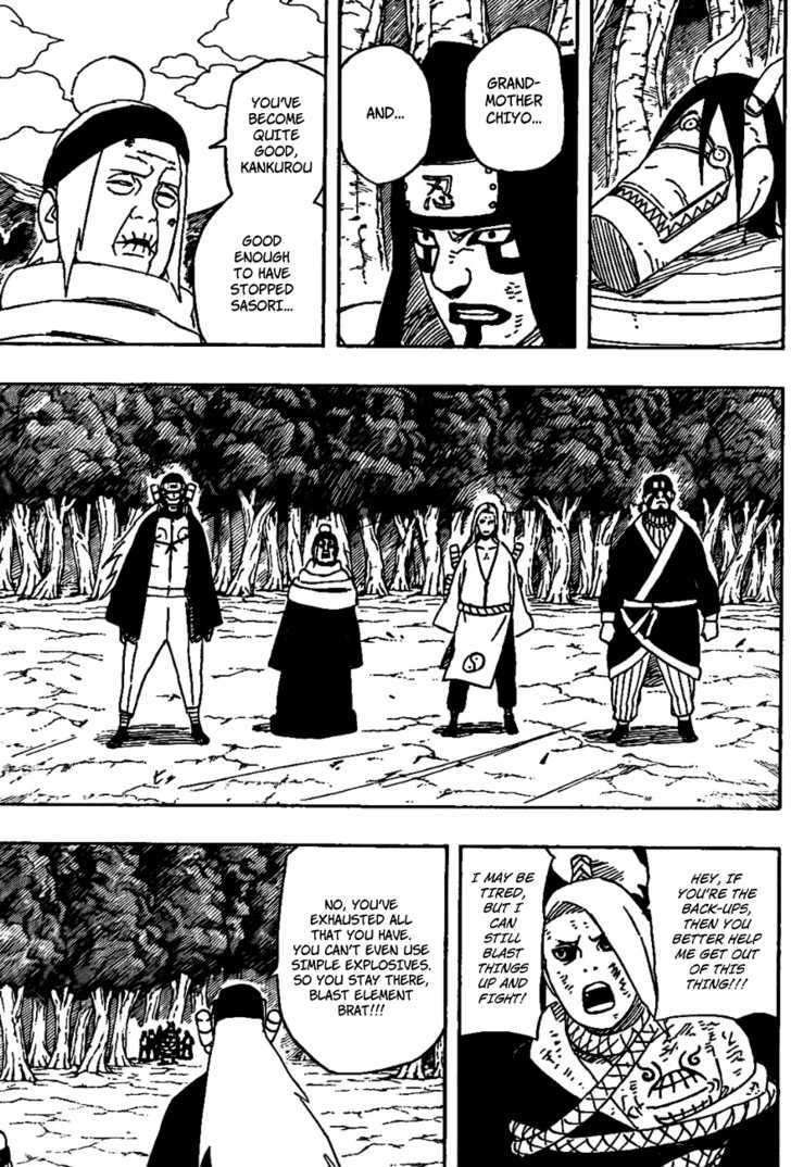 Naruto - Vol.56 Chapter 526 : Fierce Battle! Darui's Unit!!