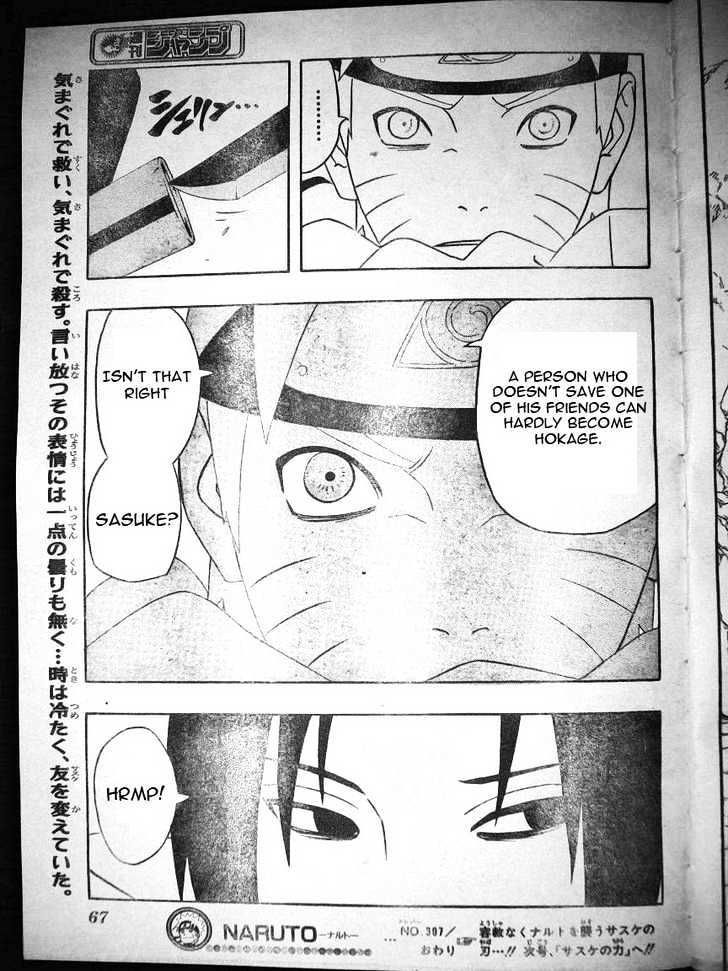 Naruto - Vol.34 Chapter 307 : On A Whim...!!