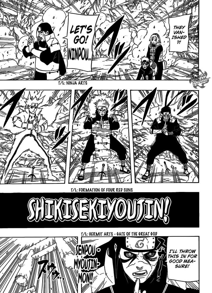 Naruto - Vol.66 Chapter 631 : Team Seven