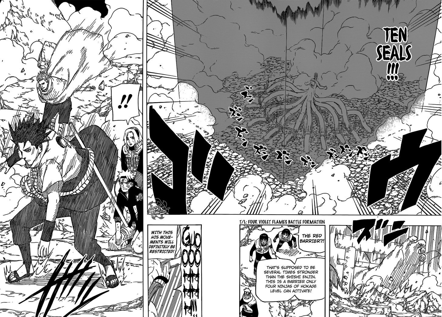 Naruto - Vol.66 Chapter 631 : Team Seven