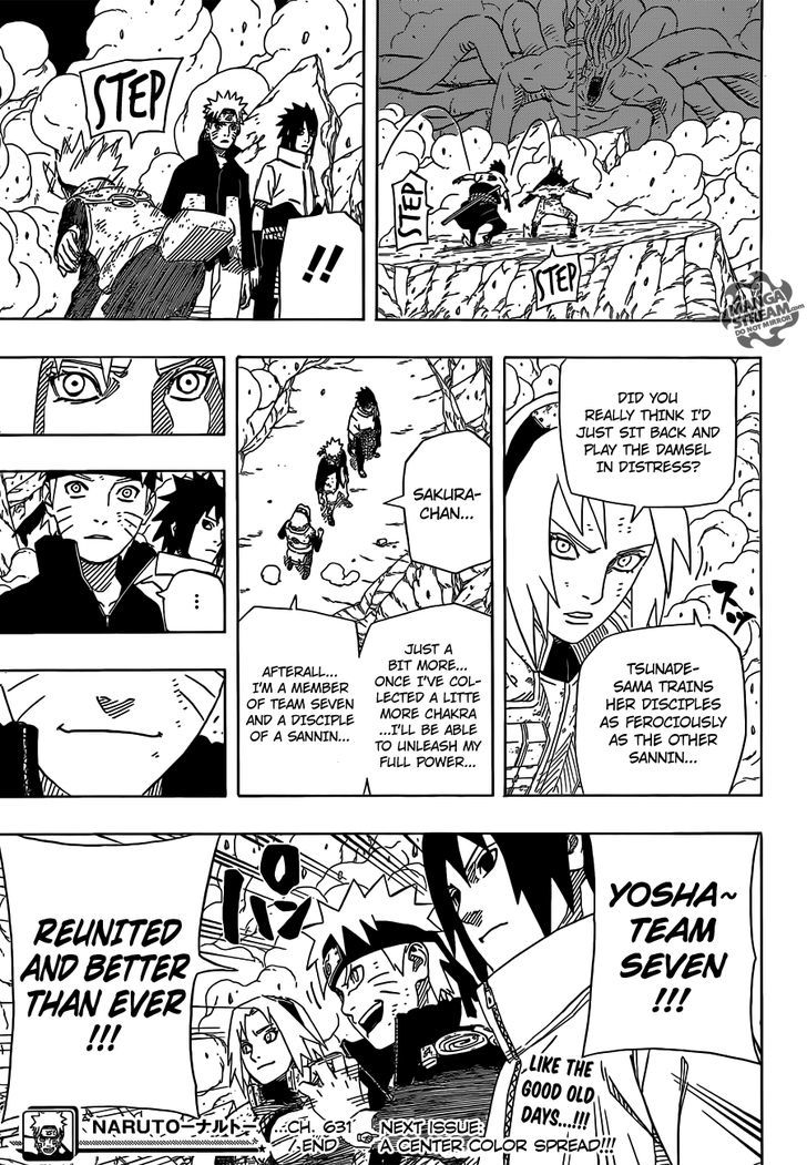 Naruto - Vol.66 Chapter 631 : Team Seven