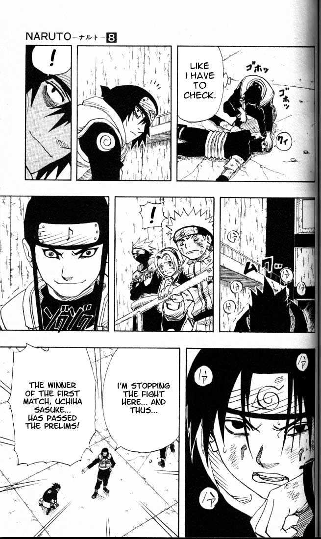 Naruto - Vol.8 Chapter 68 : The Uchiha Blood!!