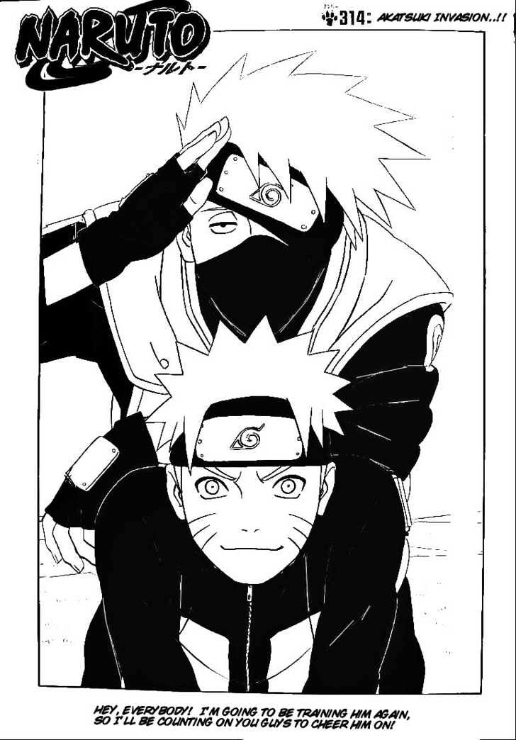 Naruto - Vol.35 Chapter 314 : Akatsuki Invasion...!!