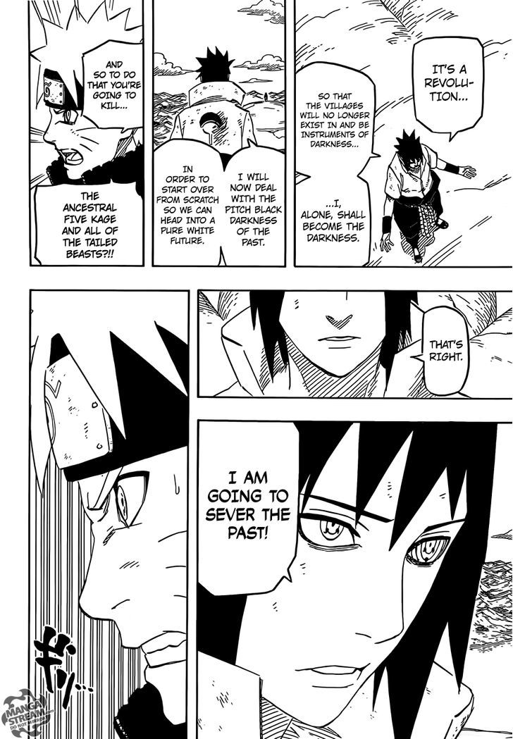 Naruto - Vol.72 Chapter 694 : Naruto And Sasuke (1)