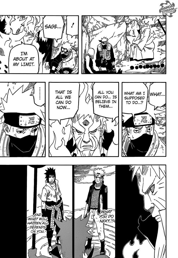 Naruto - Vol.72 Chapter 694 : Naruto And Sasuke (1)