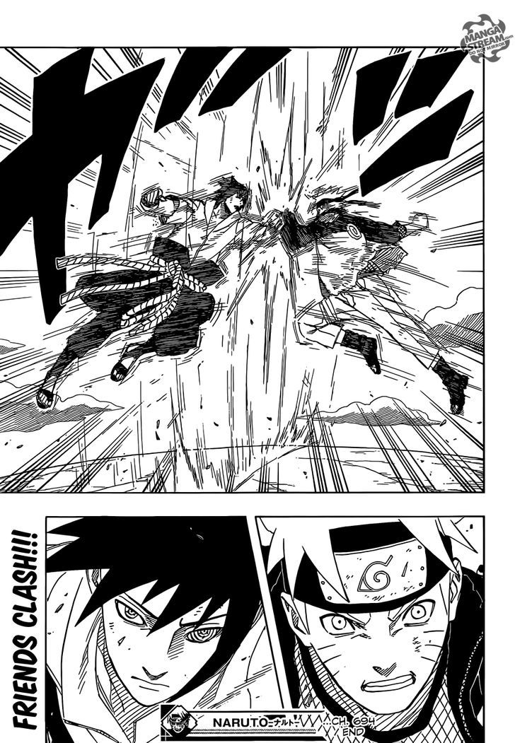 Naruto - Vol.72 Chapter 694 : Naruto And Sasuke (1)