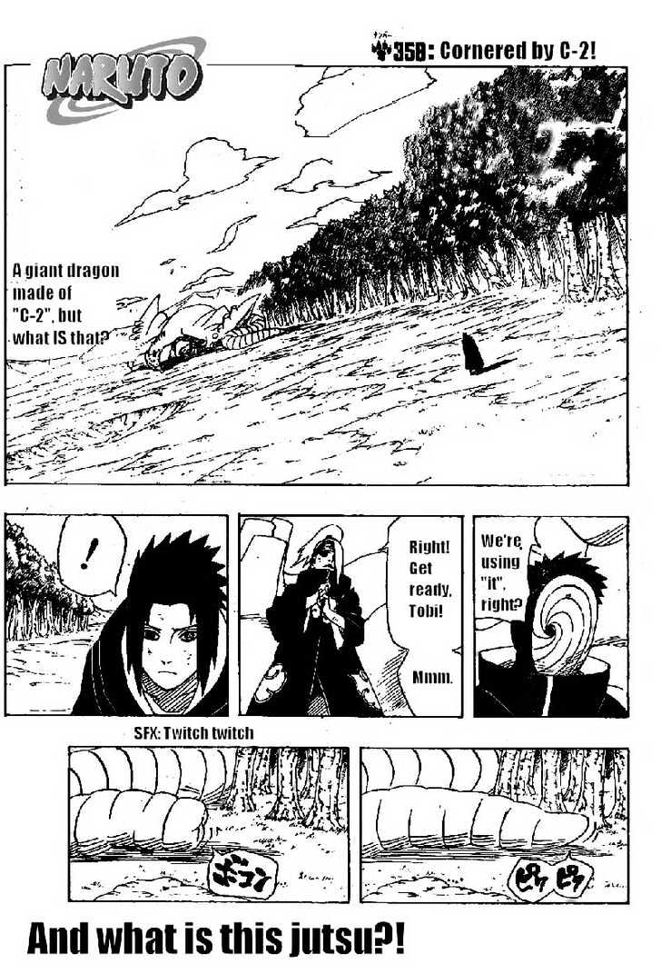 Naruto - Vol.39 Chapter 358 : Cornered By C-2!