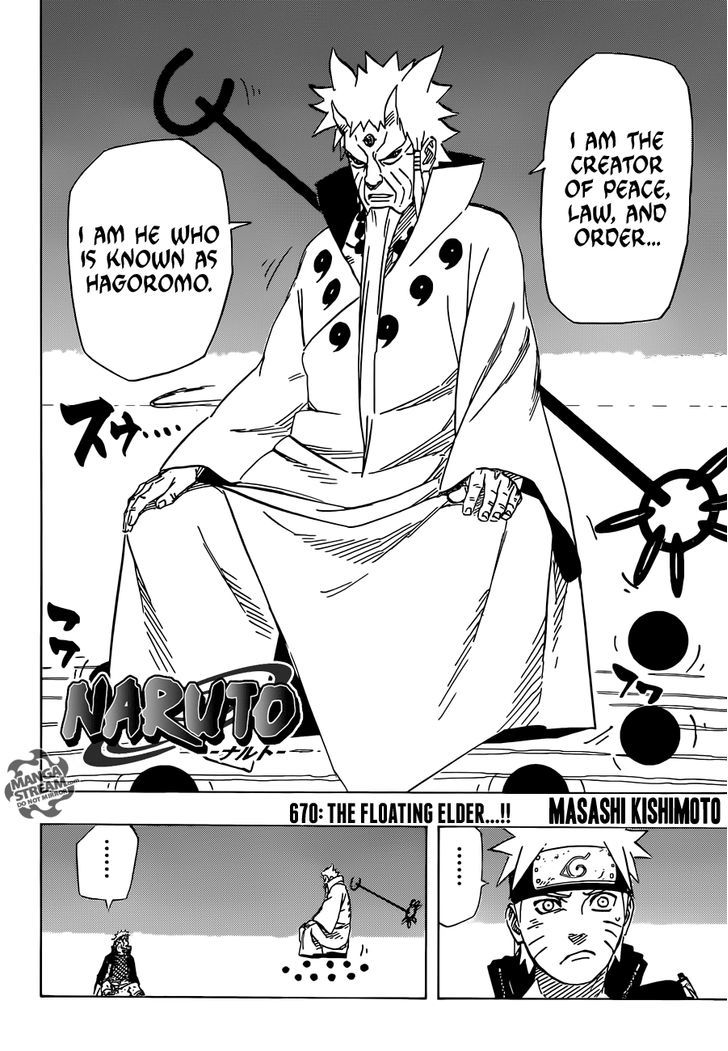 Naruto - Vol.70 Chapter 670 : The Creator...!!