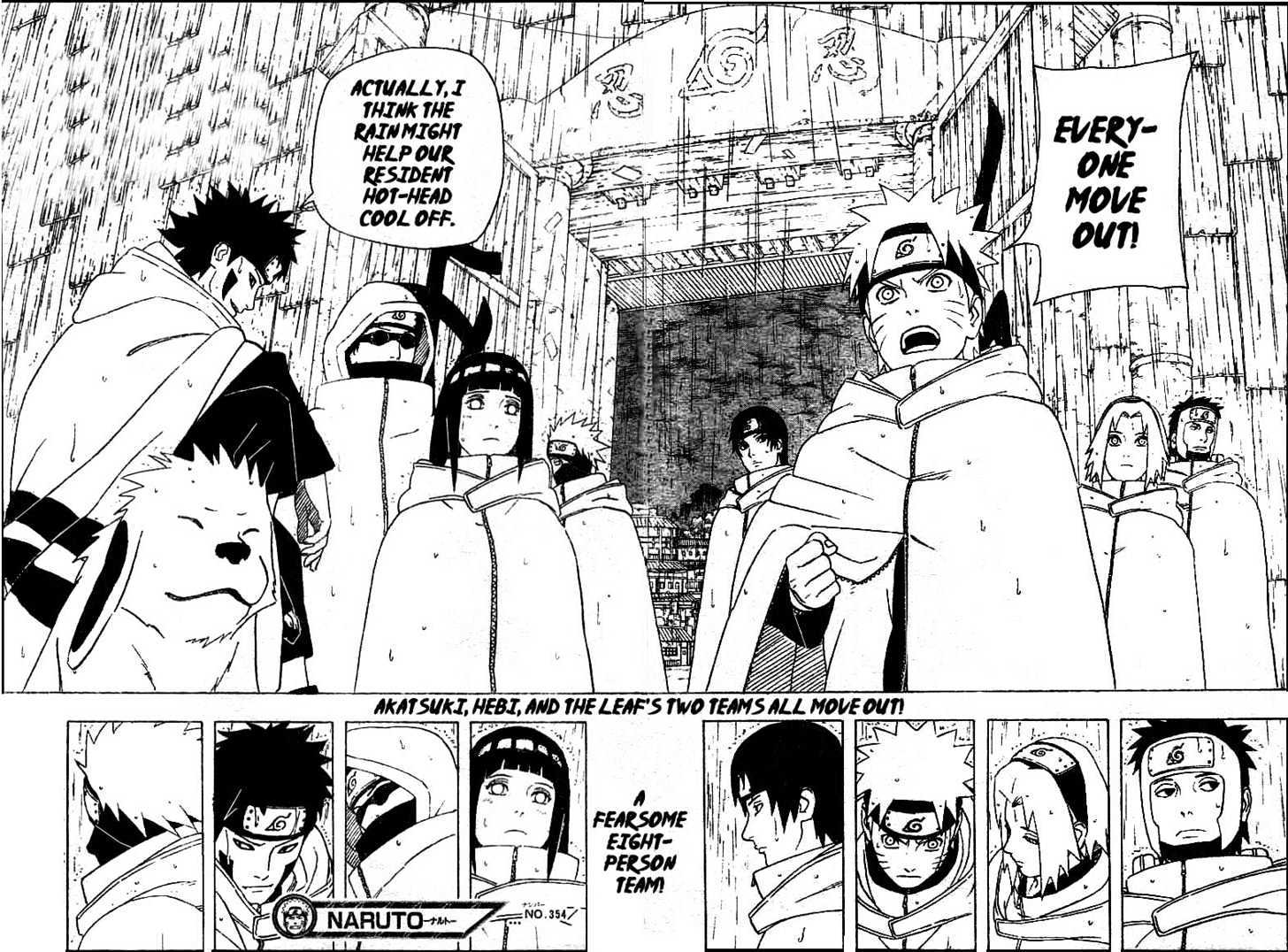 Naruto - Vol.39 Chapter 354 : Making Their Move