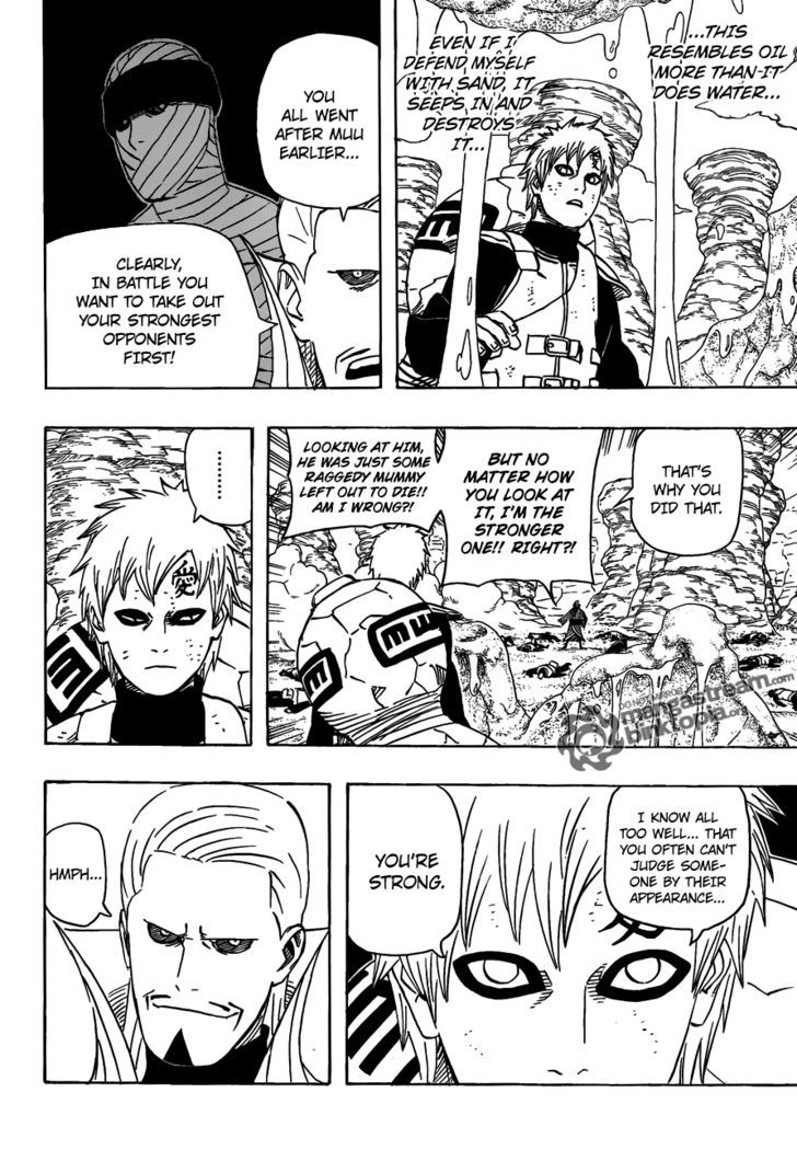 Naruto - Vol.59 Chapter 556 : Gaara Vs Mizukage