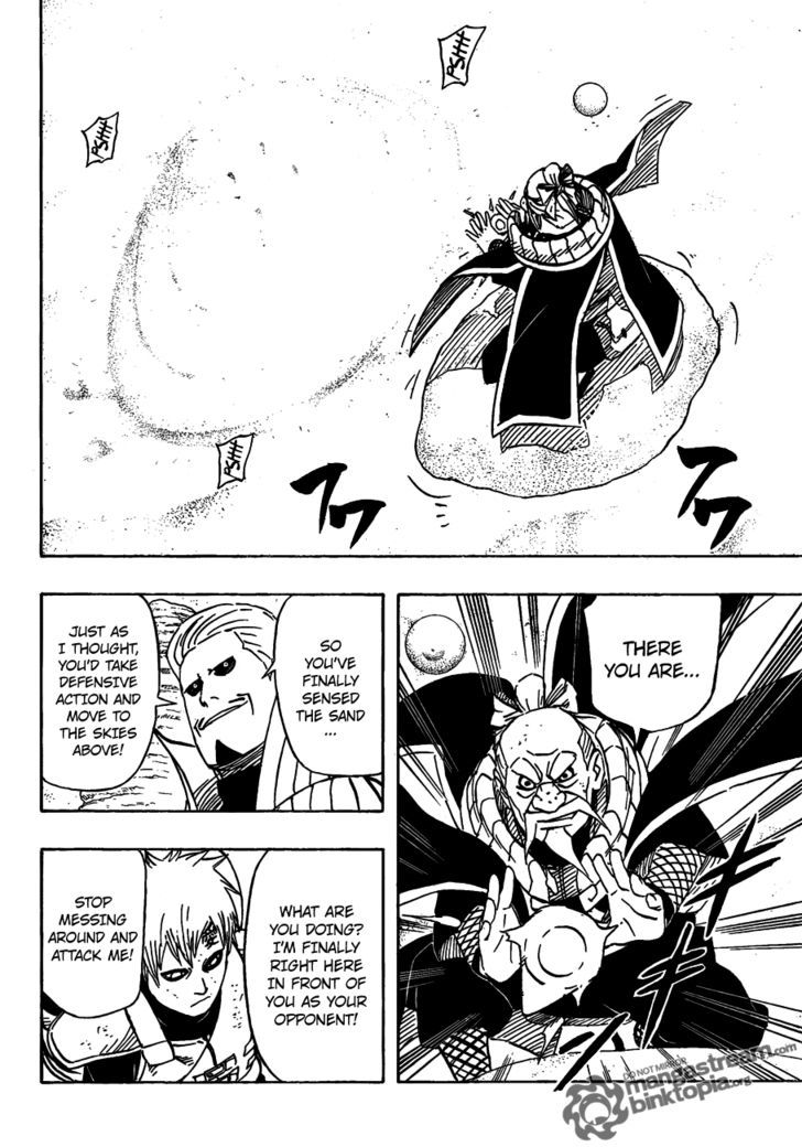 Naruto - Vol.59 Chapter 556 : Gaara Vs Mizukage