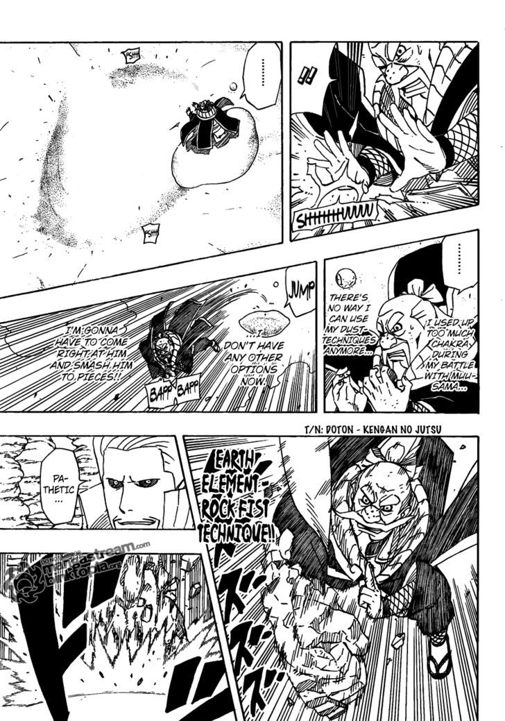 Naruto - Vol.59 Chapter 556 : Gaara Vs Mizukage