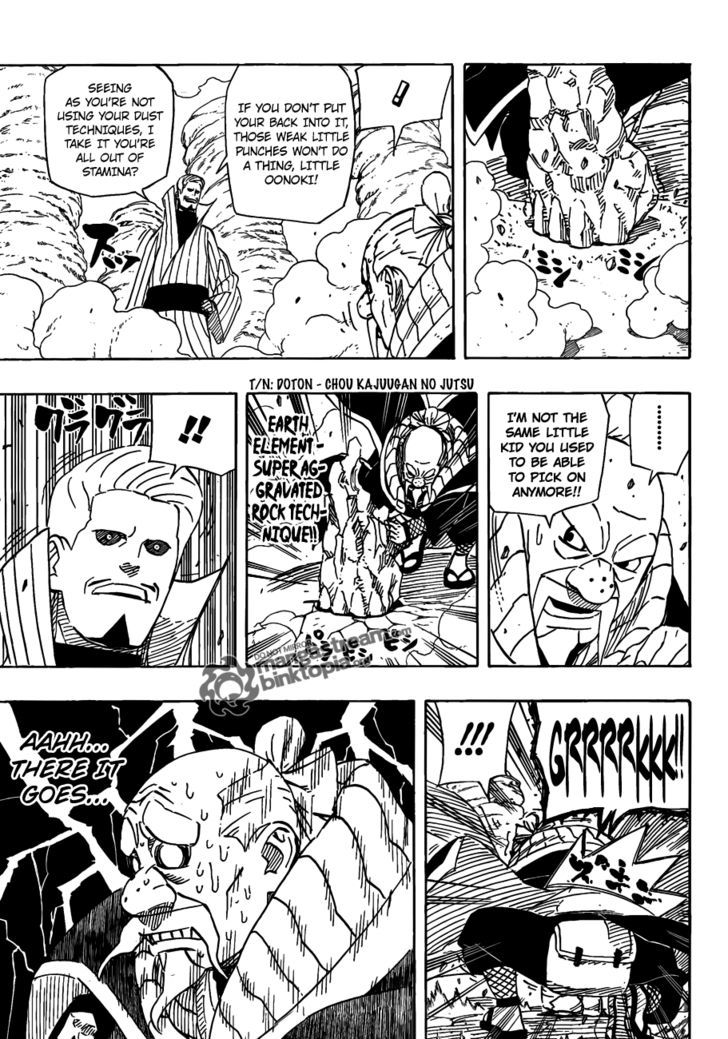 Naruto - Vol.59 Chapter 556 : Gaara Vs Mizukage